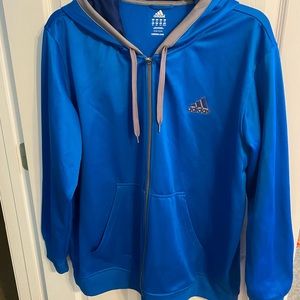 Royal blue Adidas hoodie